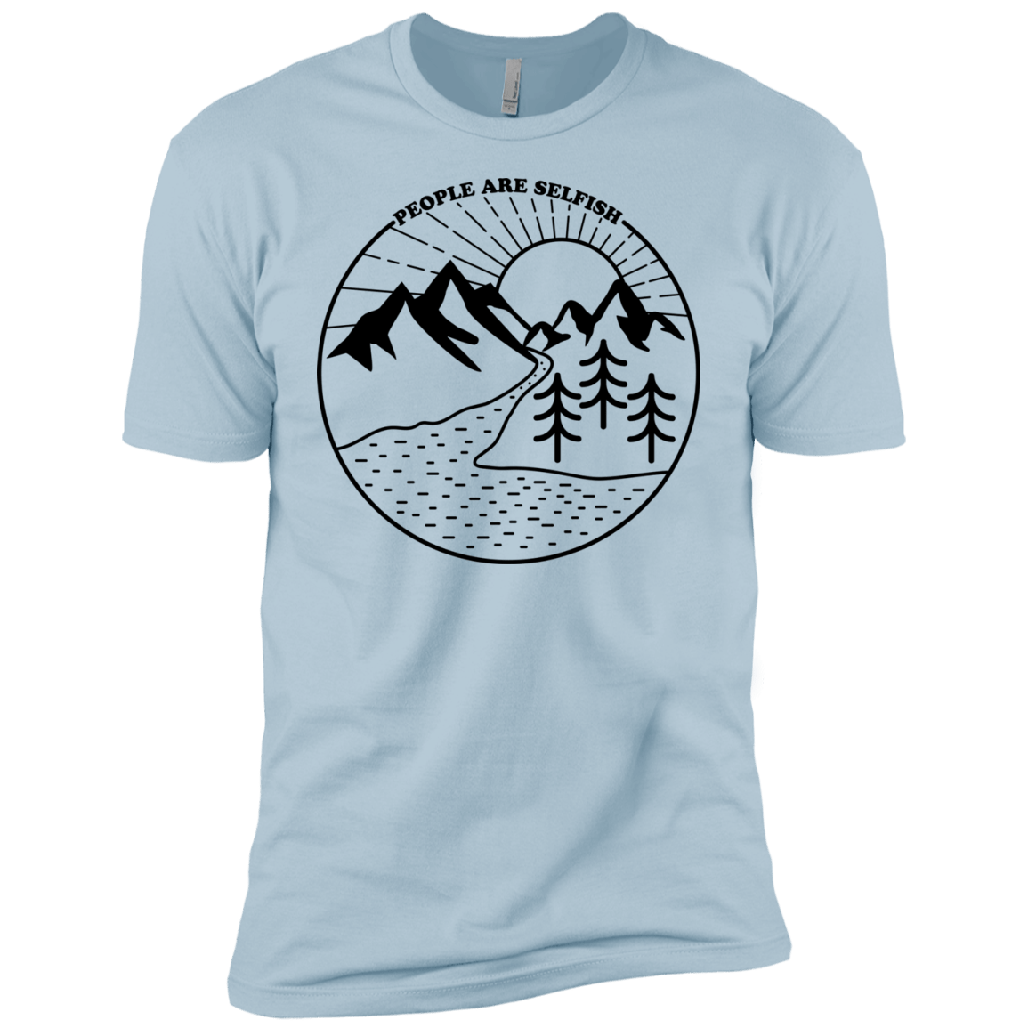 Nature vs. People Boys Premium T-Shirt