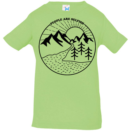 T-Shirts Key Lime / 6 Months Nature vs. People Infant Premium T-Shirt