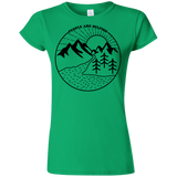 T-Shirts Irish Green / S Nature vs. People Junior Slimmer-Fit T-Shirt