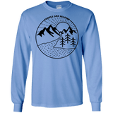 Nature vs. People Men's Long Sleeve T-Shirt