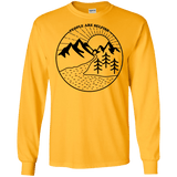 Nature vs. People Men's Long Sleeve T-Shirt