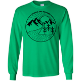 Nature vs. People Men's Long Sleeve T-Shirt