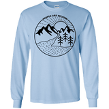 Nature vs. People Men's Long Sleeve T-Shirt