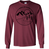 Nature vs. People Men's Long Sleeve T-Shirt