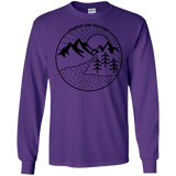 Nature vs. People Men's Long Sleeve T-Shirt