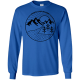 Nature vs. People Men's Long Sleeve T-Shirt