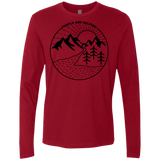 Nature vs. People Men's Premium Long Sleeve