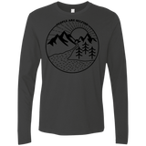 Nature vs. People Men's Premium Long Sleeve