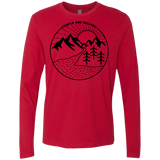 Nature vs. People Men's Premium Long Sleeve