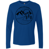Nature vs. People Men's Premium Long Sleeve