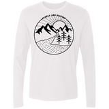 Nature vs. People Men's Premium Long Sleeve
