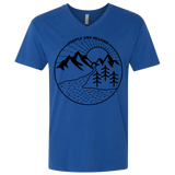 T-Shirts Royal / X-Small Nature vs. People Men's Premium V-Neck