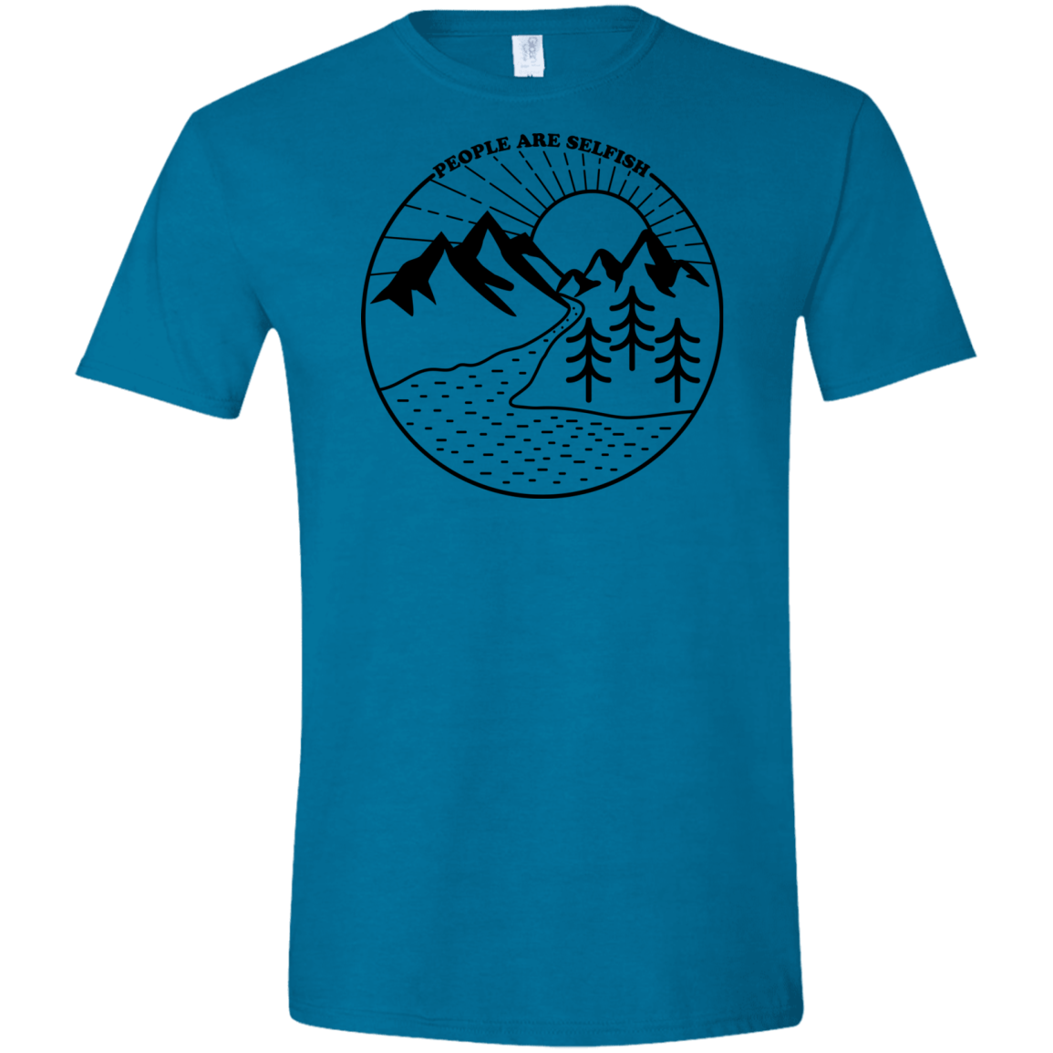 Nature vs. People Men's Semi-Fitted Softstyle