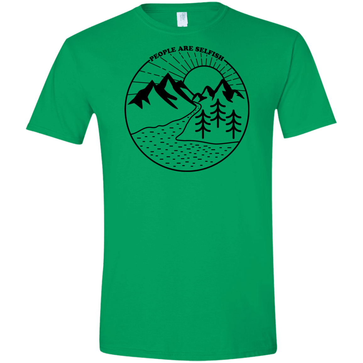 Nature vs. People Men's Semi-Fitted Softstyle