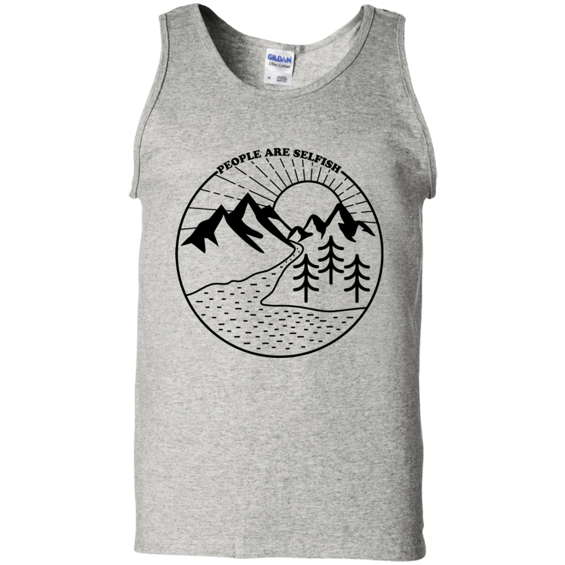 Nature vs. People Men's Tank Top