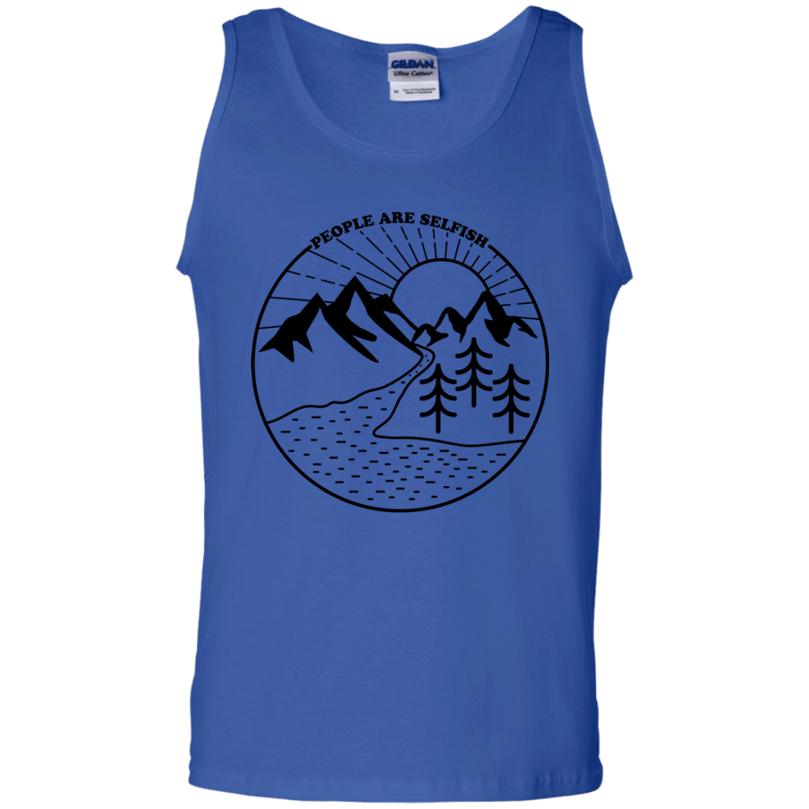 Nature vs. People Men's Tank Top