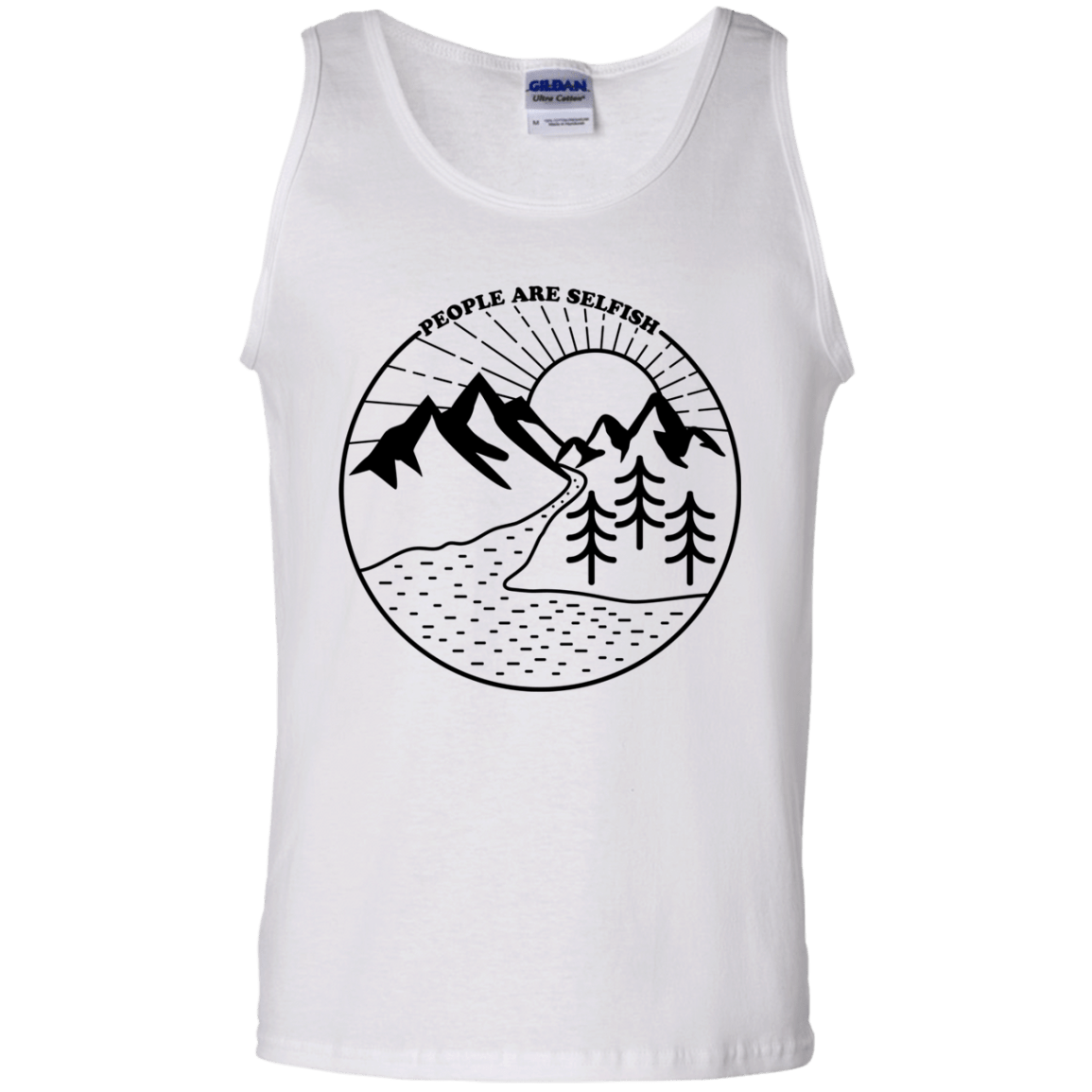 Nature vs. People Men's Tank Top