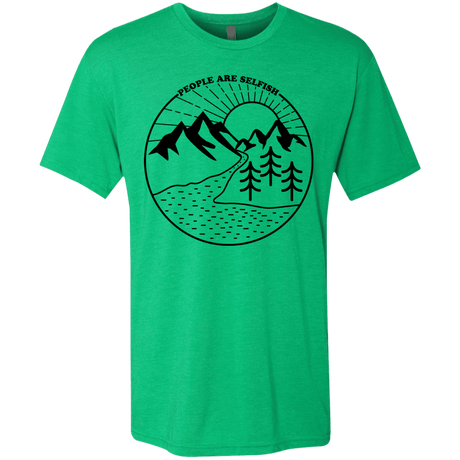 T-Shirts Envy / S Nature vs. People Men's Triblend T-Shirt