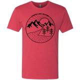 T-Shirts Vintage Red / S Nature vs. People Men's Triblend T-Shirt