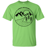 T-Shirts Lime / S Nature vs. People T-Shirt