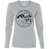 T-Shirts Sport Grey / S Nature vs. People Women's Long Sleeve T-Shirt