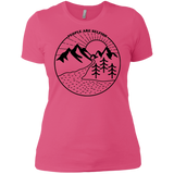 T-Shirts Hot Pink / X-Small Nature vs. People Women's Premium T-Shirt
