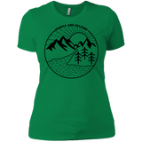 T-Shirts Kelly Green / X-Small Nature vs. People Women's Premium T-Shirt