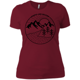 T-Shirts Scarlet / X-Small Nature vs. People Women's Premium T-Shirt