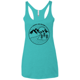 Nature vs. People Women's Triblend Racerback Tank