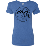 T-Shirts Vintage Royal / S Nature vs. People Women's Triblend T-Shirt