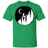 T-Shirts Irish Green / S Nature Yin Yang T-Shirt