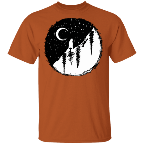 T-Shirts Texas Orange / S Nature Yin Yang T-Shirt