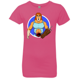T-Shirts Hot Pink / YXS Natureboy Woooo Girls Premium T-Shirt