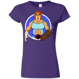 T-Shirts Purple / S Natureboy Woooo Junior Slimmer-Fit T-Shirt