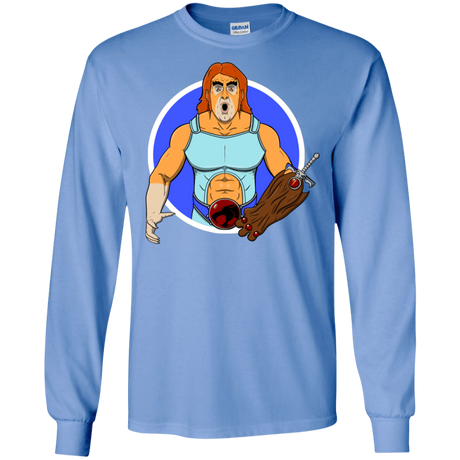 T-Shirts Carolina Blue / S Natureboy Woooo Men's Long Sleeve T-Shirt