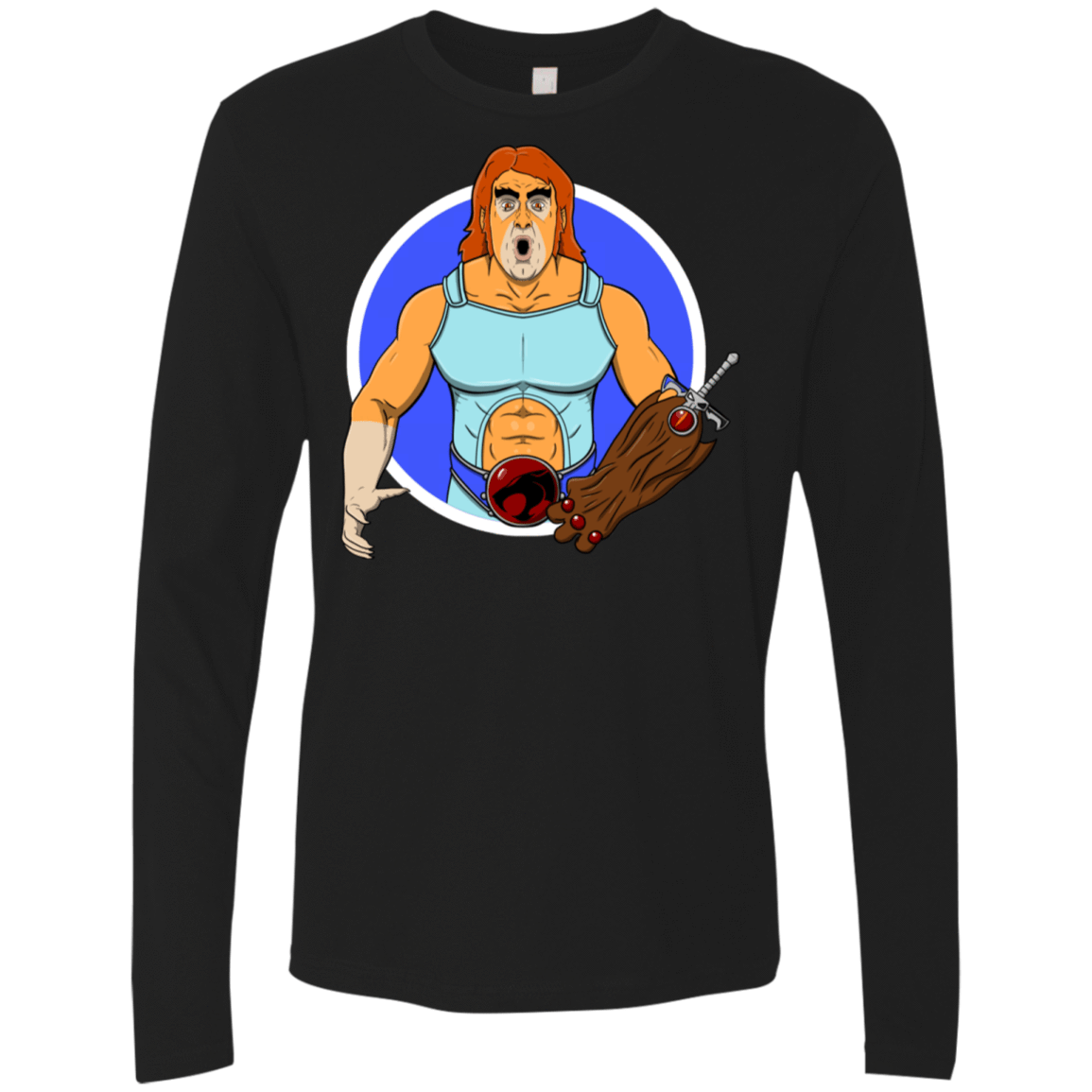 T-Shirts Black / S Natureboy Woooo Men's Premium Long Sleeve