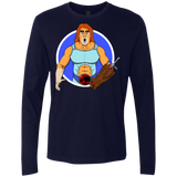 T-Shirts Midnight Navy / S Natureboy Woooo Men's Premium Long Sleeve