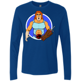T-Shirts Royal / S Natureboy Woooo Men's Premium Long Sleeve