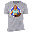 T-Shirts Heather Grey / X-Small Natureboy Woooo Men's Premium T-Shirt
