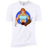 T-Shirts White / X-Small Natureboy Woooo Men's Premium T-Shirt