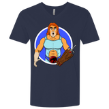 T-Shirts Midnight Navy / X-Small Natureboy Woooo Men's Premium V-Neck