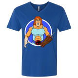 T-Shirts Royal / X-Small Natureboy Woooo Men's Premium V-Neck