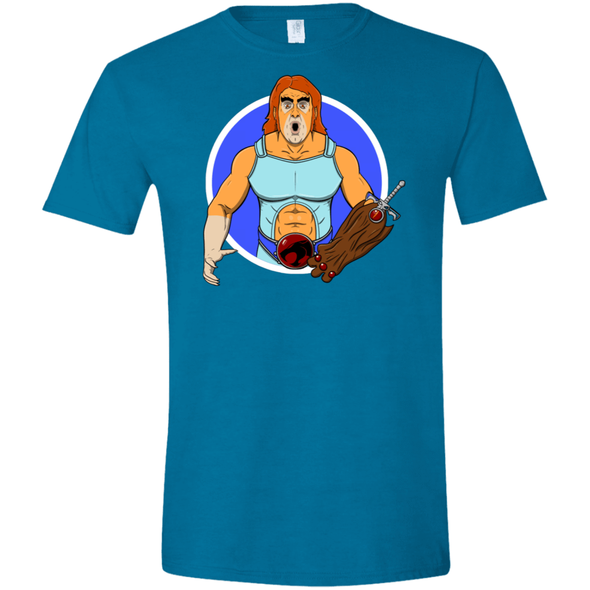 T-Shirts Antique Sapphire / S Natureboy Woooo Men's Semi-Fitted Softstyle