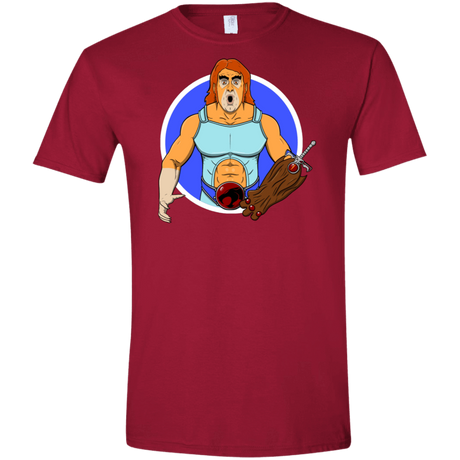 T-Shirts Cardinal Red / S Natureboy Woooo Men's Semi-Fitted Softstyle