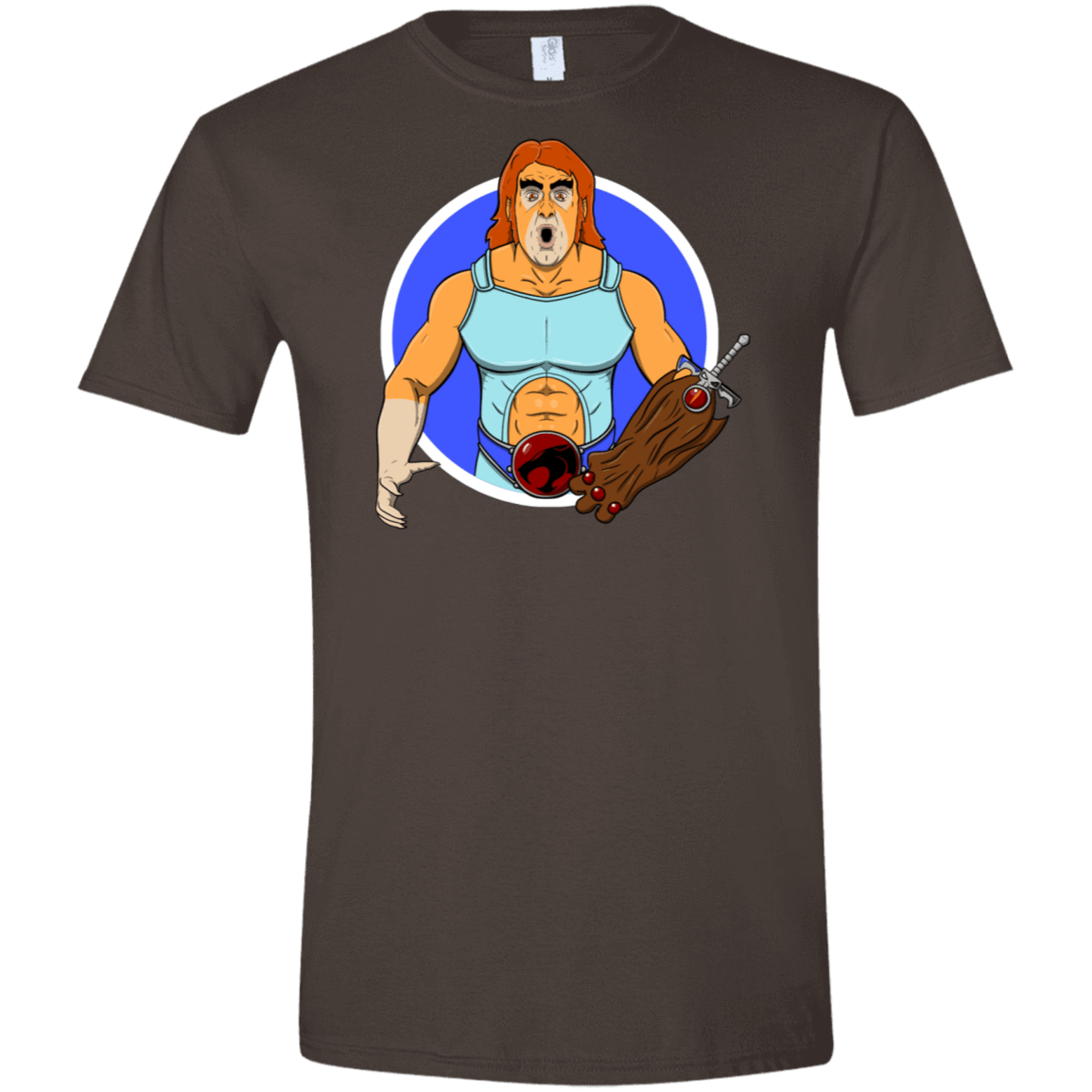 T-Shirts Dark Chocolate / S Natureboy Woooo Men's Semi-Fitted Softstyle