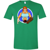 T-Shirts Heather Irish Green / S Natureboy Woooo Men's Semi-Fitted Softstyle