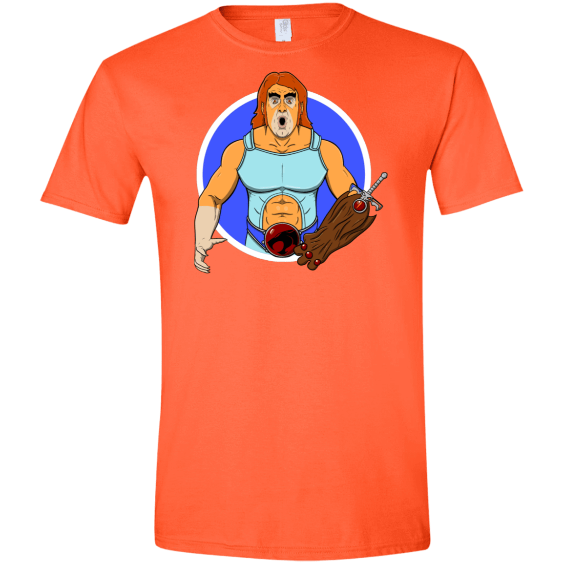 T-Shirts Orange / S Natureboy Woooo Men's Semi-Fitted Softstyle