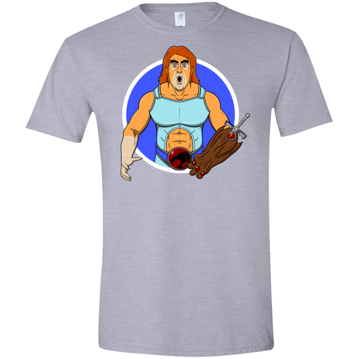 T-Shirts Sport Grey / X-Small Natureboy Woooo Men's Semi-Fitted Softstyle