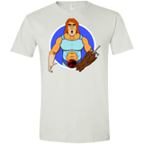 T-Shirts White / X-Small Natureboy Woooo Men's Semi-Fitted Softstyle