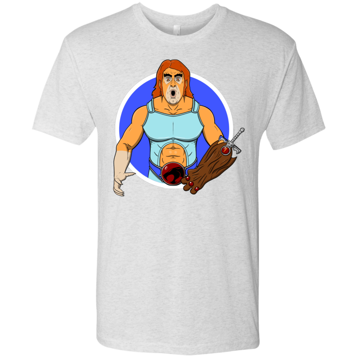 T-Shirts Heather White / S Natureboy Woooo Men's Triblend T-Shirt